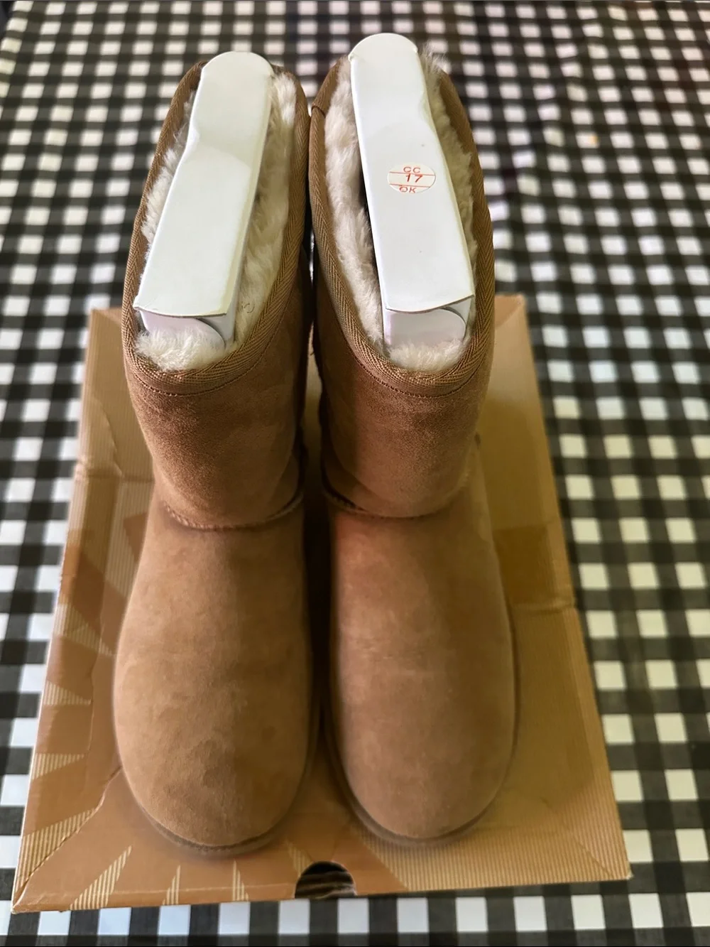 UGG chestnut suede